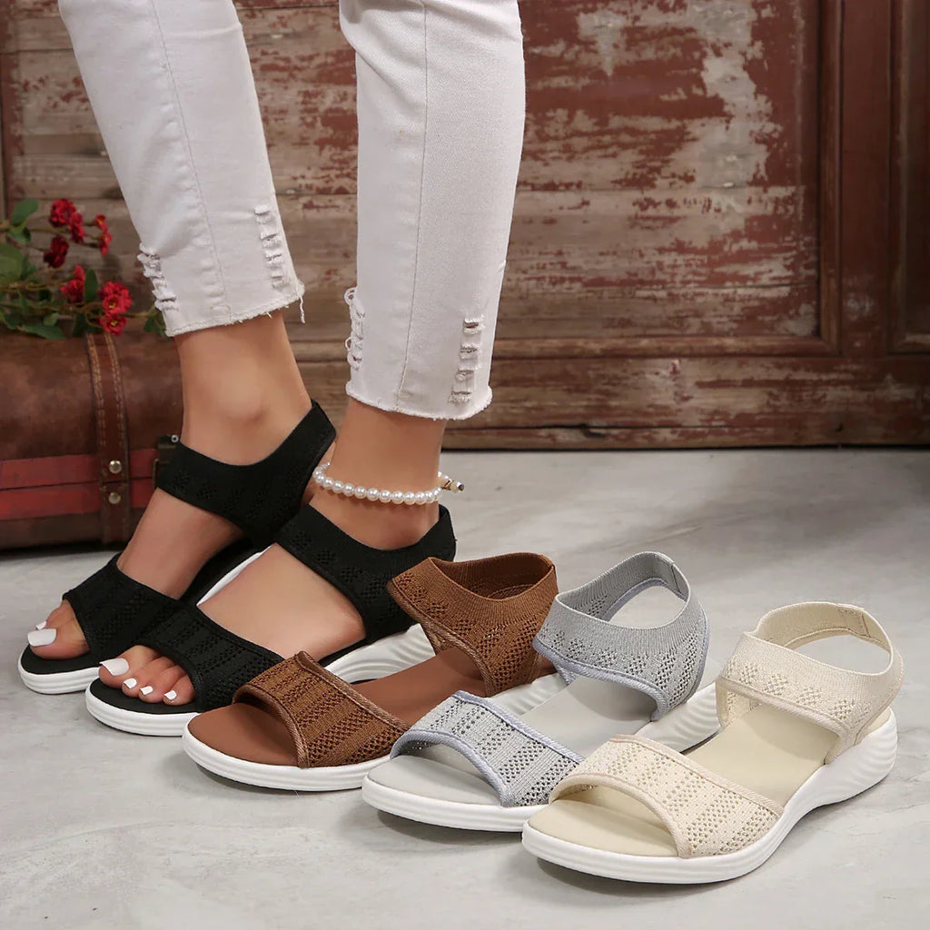 Women's Cushioned Heel Sandals