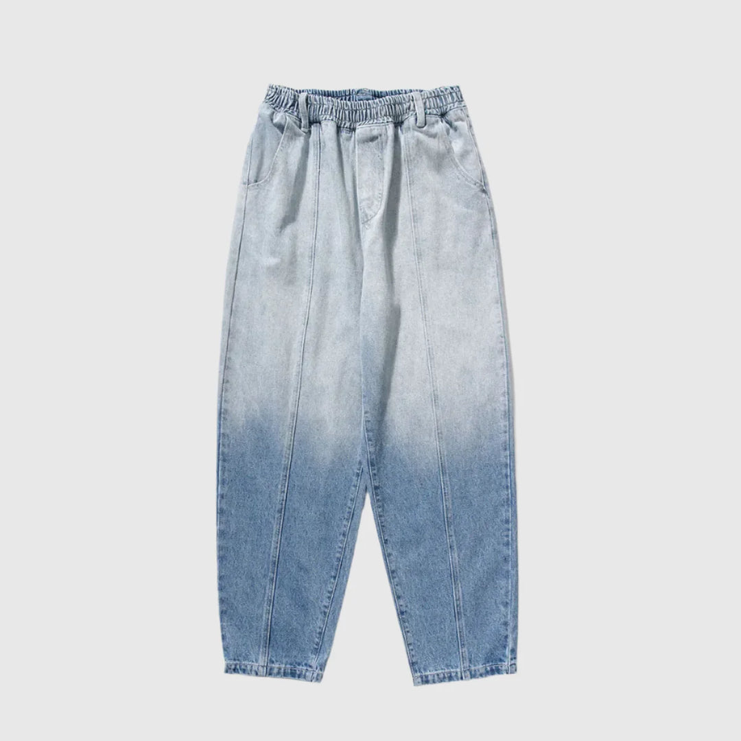 Men's Sun-Faded Denim Jeans - Palisades Style-MODAUTLET