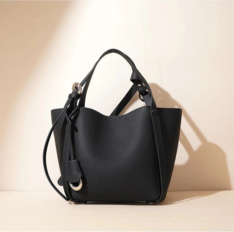 Versatile Snap Tote Bag for Everyday Use-MODAUTLET