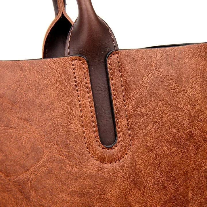 Premium Leather Handbag-MODAUTLET