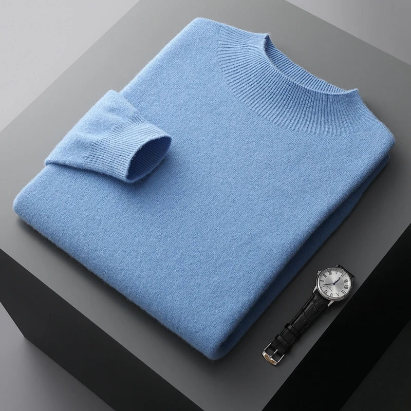 Men's Puro Sweater - Stylish and Comfortable Knitwear for Every Occasion Light Blue
