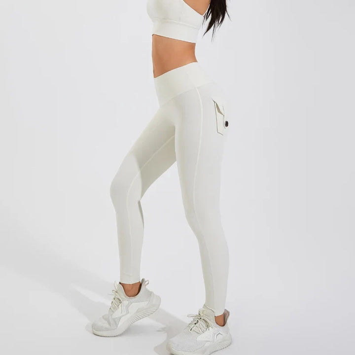 Women's Breathable Yoga Pants with Butt Pocket, Comfortable Leggings