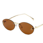 Stylish Piazza Navona-Inspired Sunglasses Brown