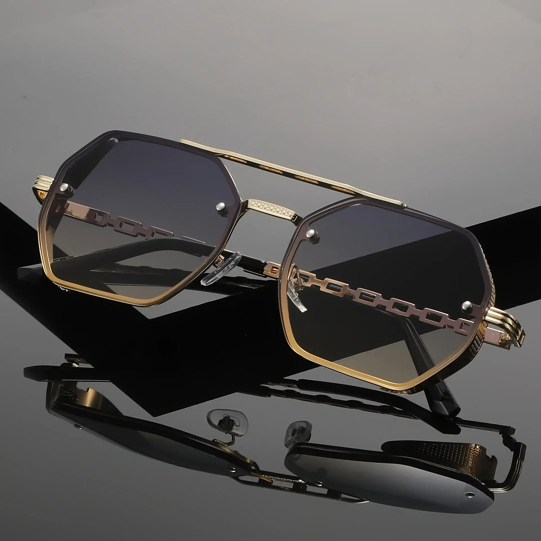 Stylish Oversized Sunglasses for Ultimate Sun Protection-MODAUTLET