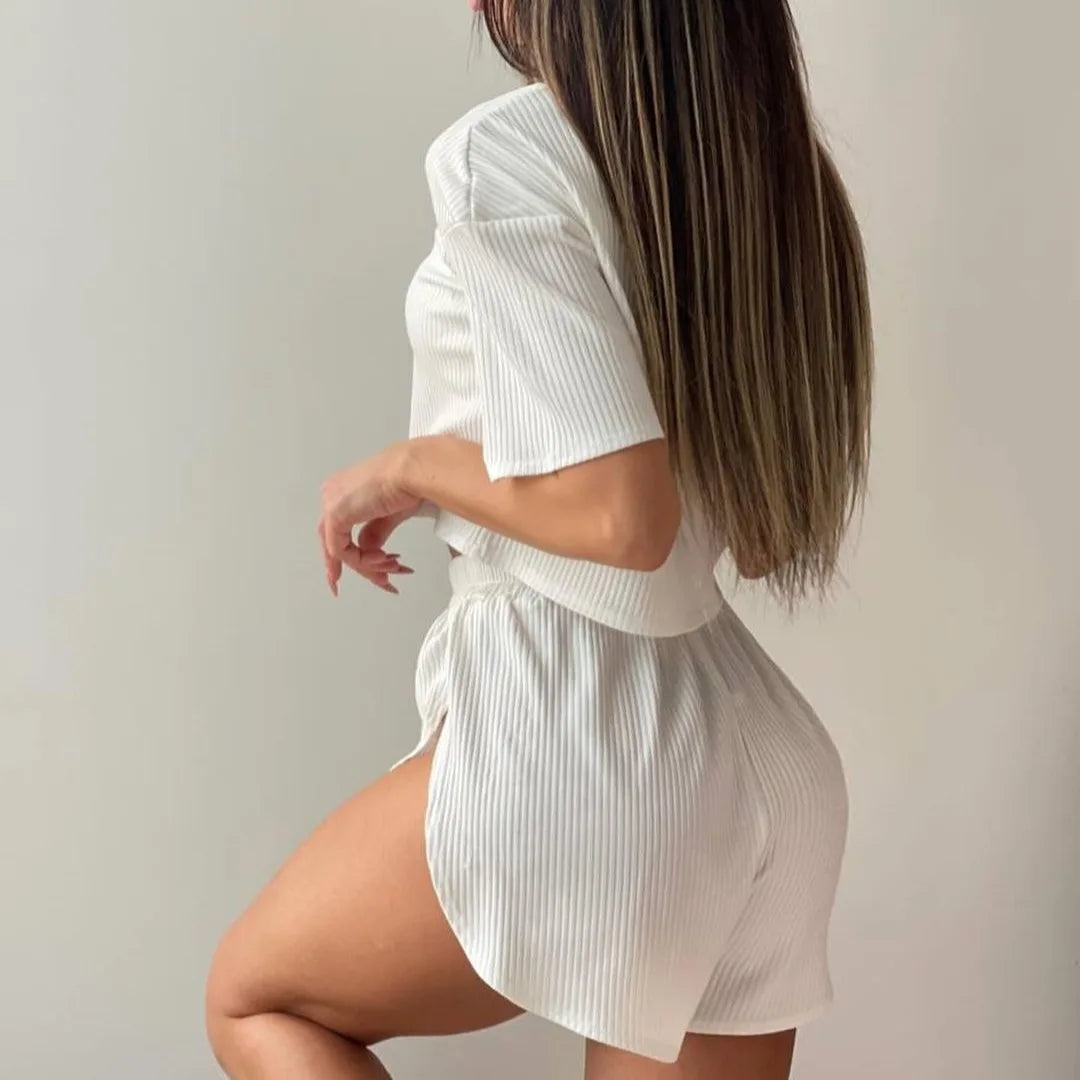 Women's Capri Coast Pajama Set – Comfortable and Stylish Sleepwear