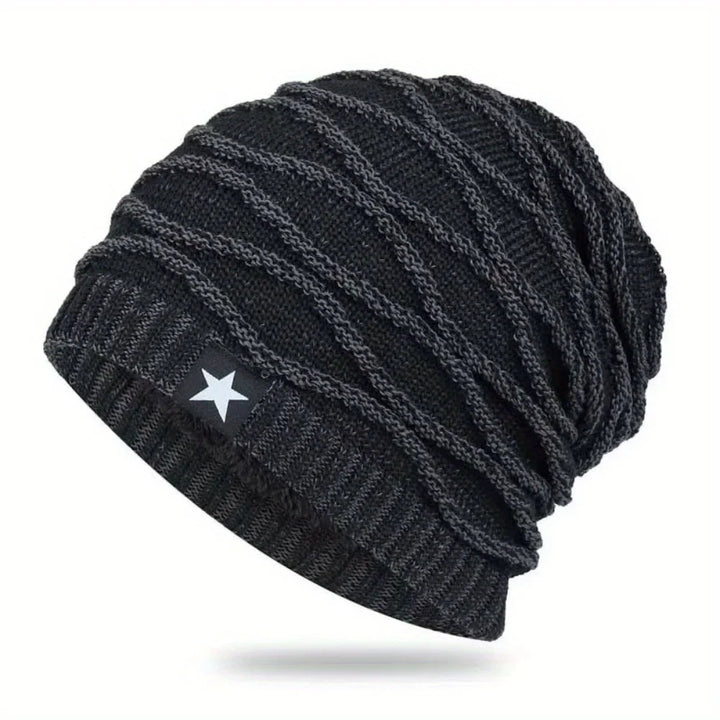 Unisex Fur-Lined Slouchy Winter Beanie-MODAUTLET