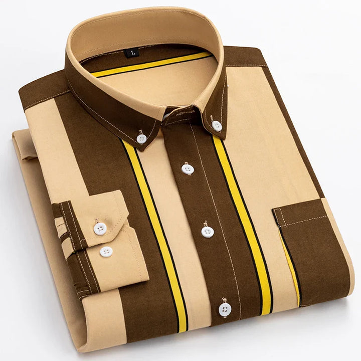 Men's Signature Button Down Shirt-MODAUTLET