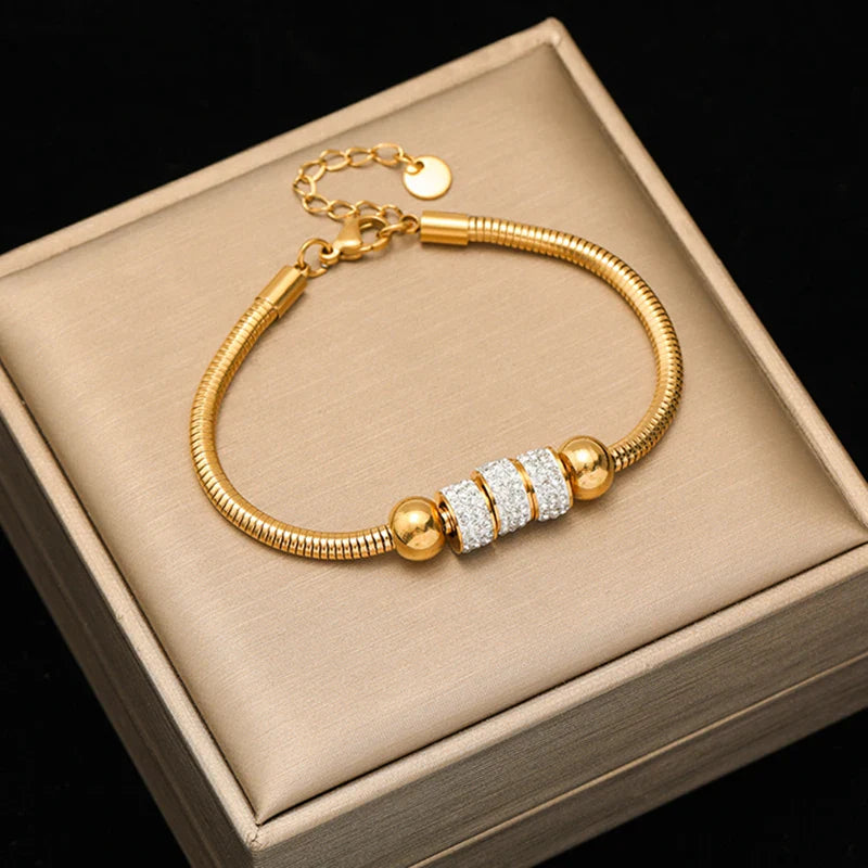Elegant Gold Bracelet for Timeless Style-MODAUTLET