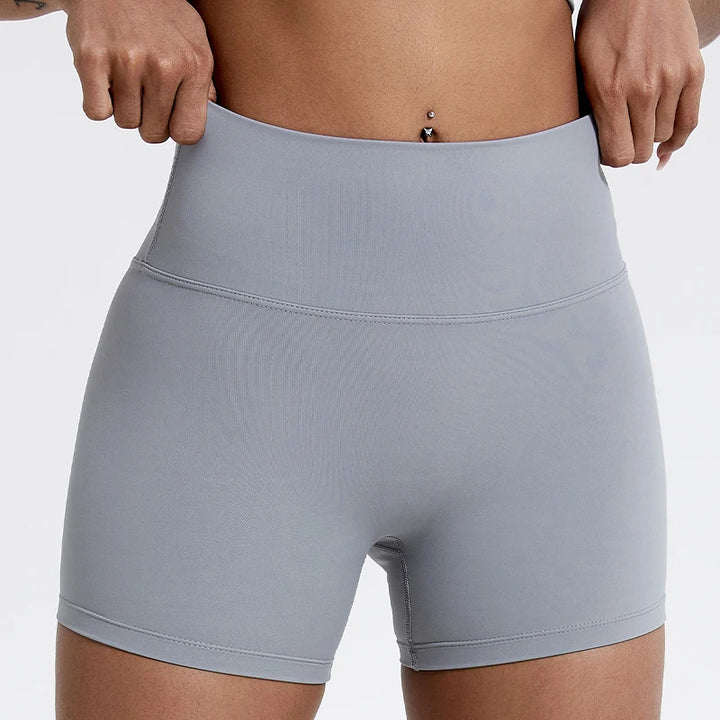 Women's Summer High Waist Buttock Lift Cycling and Workout Shorts