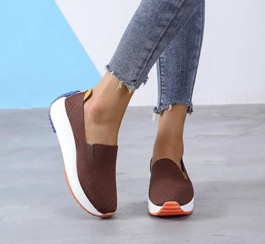 Women's Wide-Fit Orthopedic Slip-On Shoes