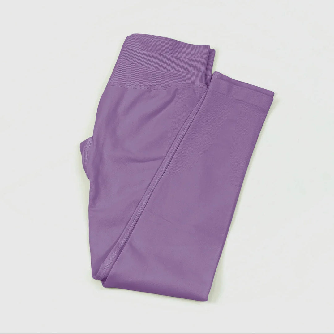 Women's Push-Up Low-Rise Seamless Yoga Leggings for Fitness