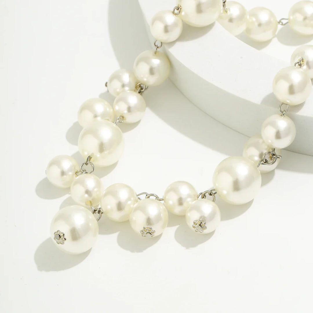 Elegant Pearl Necklace for Timeless Style-MODAUTLET