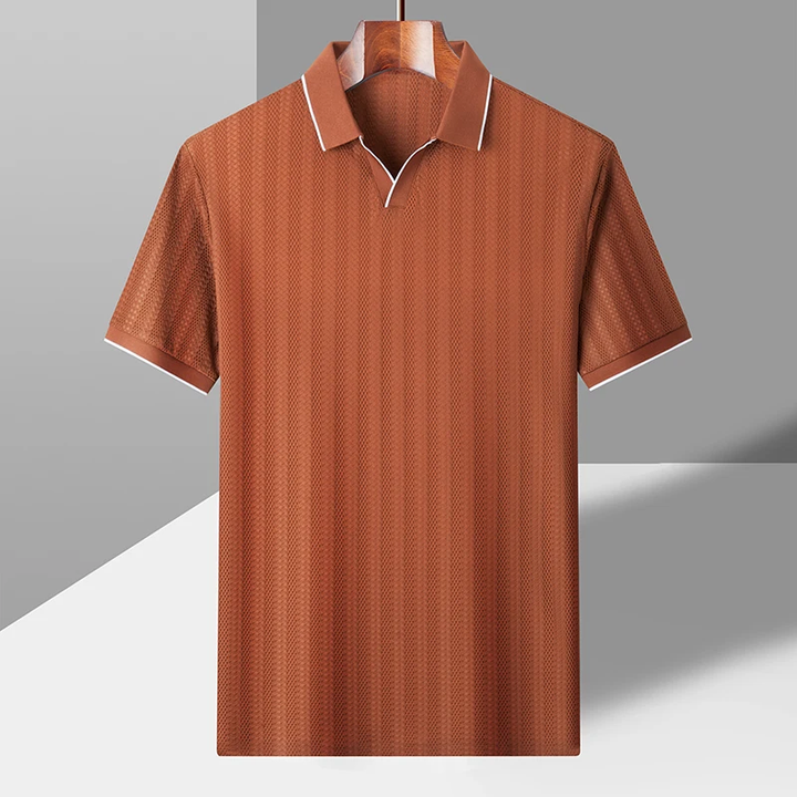 Men's Airknit Polo Shirt - Voss Vander Style-MODAUTLET