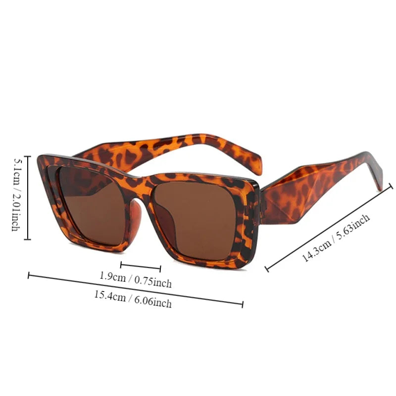 Retro Square Unisex Sunglasses – Vintage Mirror Shades
