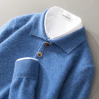 Men's Cashmere Polo Shirt