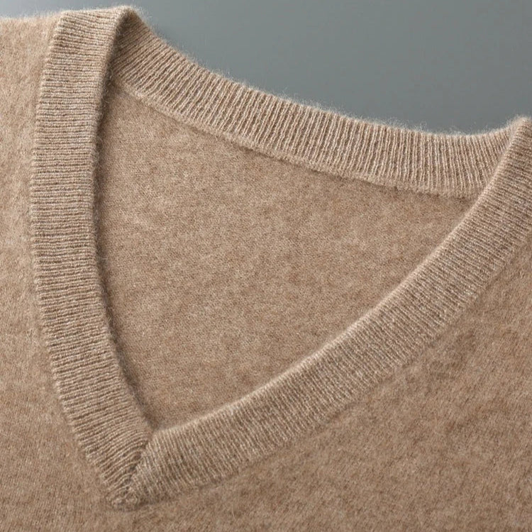 Men's Cashmere Sweater - Luxurious Softness and Style