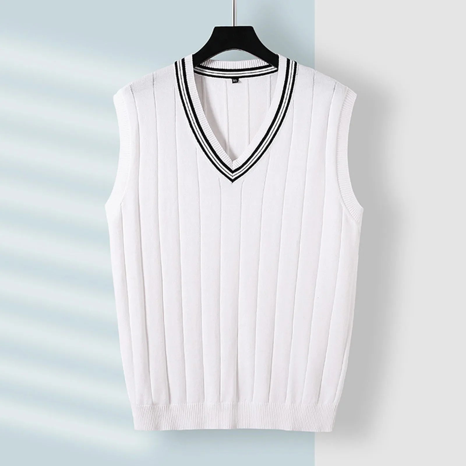Men's Cashmere Sweater - Luxurious Softness and Comfort White