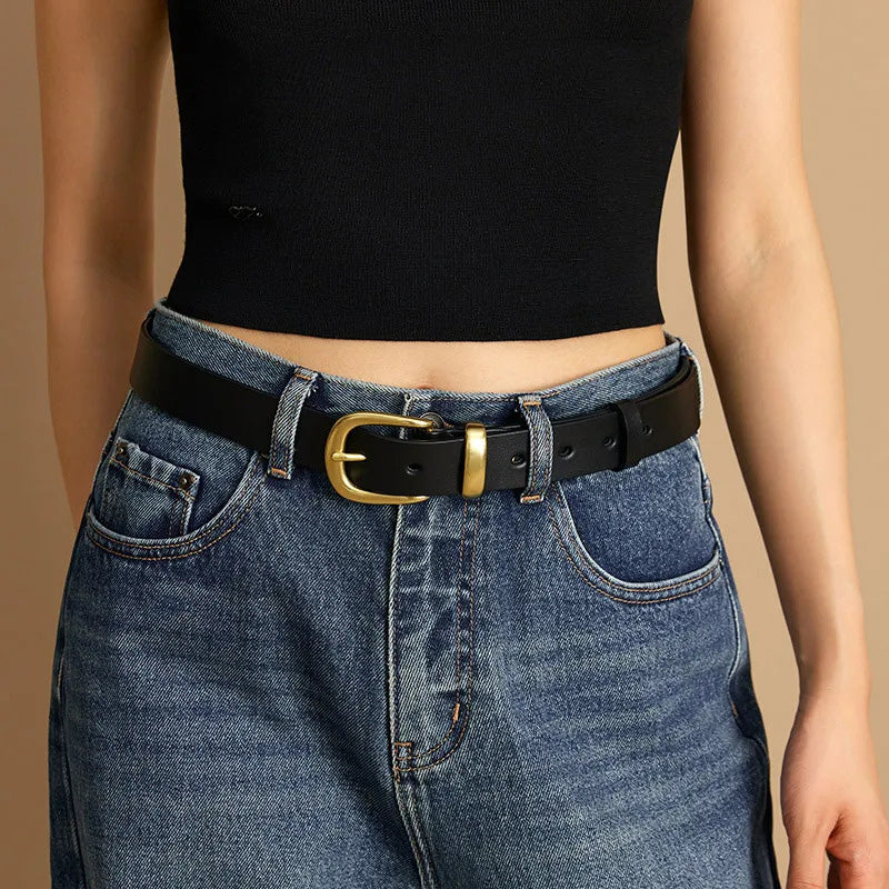 Adjustable Buckled Belt for Women – Stylish Everyday Comfort-MODAUTLET