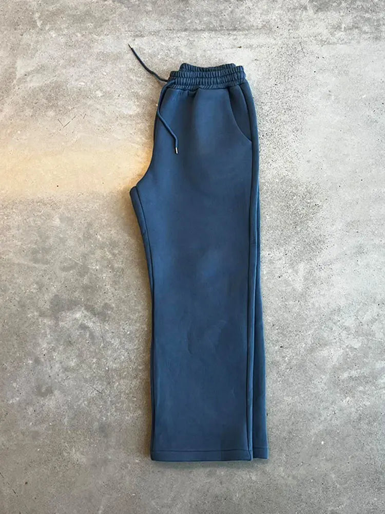 Męski oversize’owy sportowy dres
