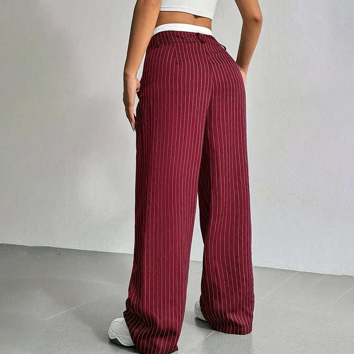 Women's Relaxed Noirline Pants-MODAUTLET