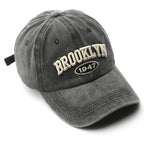 Adjustable Retro Brooklyn Embroidered Baseball Cap