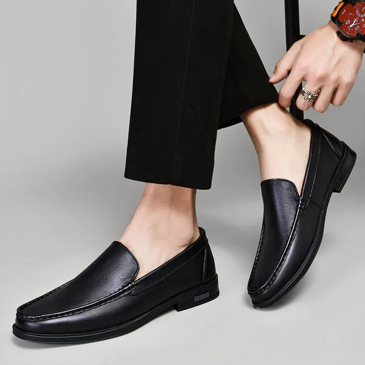 Men's Classic Chic Genuine Leather Loafers-MODAUTLET