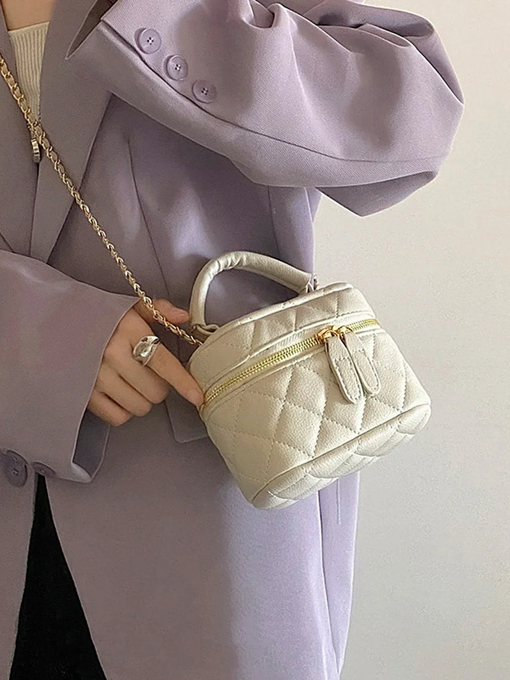 Octavia | Mini Quilted Handbag