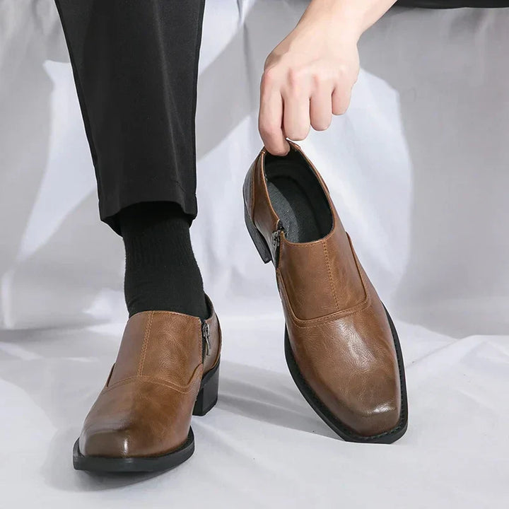 Men's Comfortable Leather Shoes-MODAUTLET