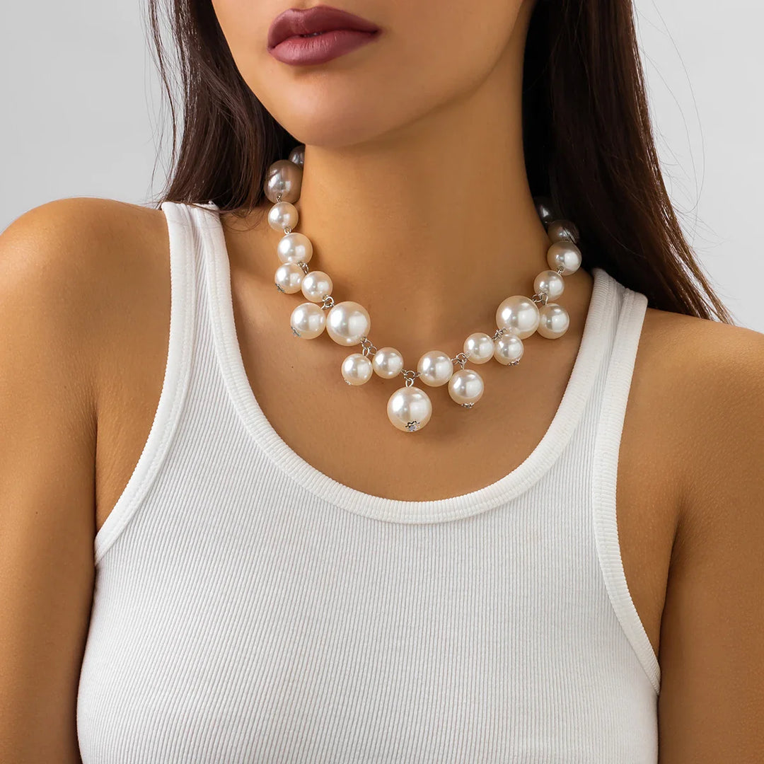 Elegant Pearl Necklace for Timeless Style-MODAUTLET
