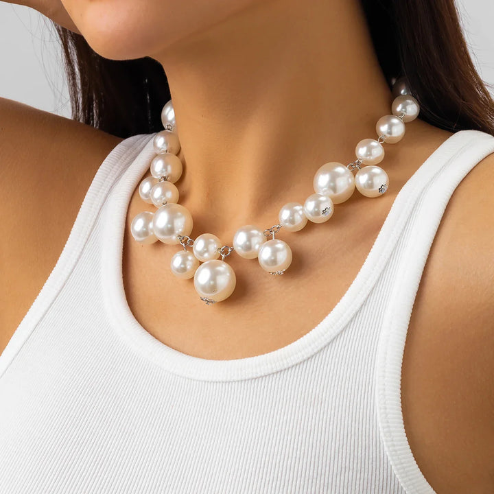 Elegant Pearl Necklace for Timeless Style-MODAUTLET