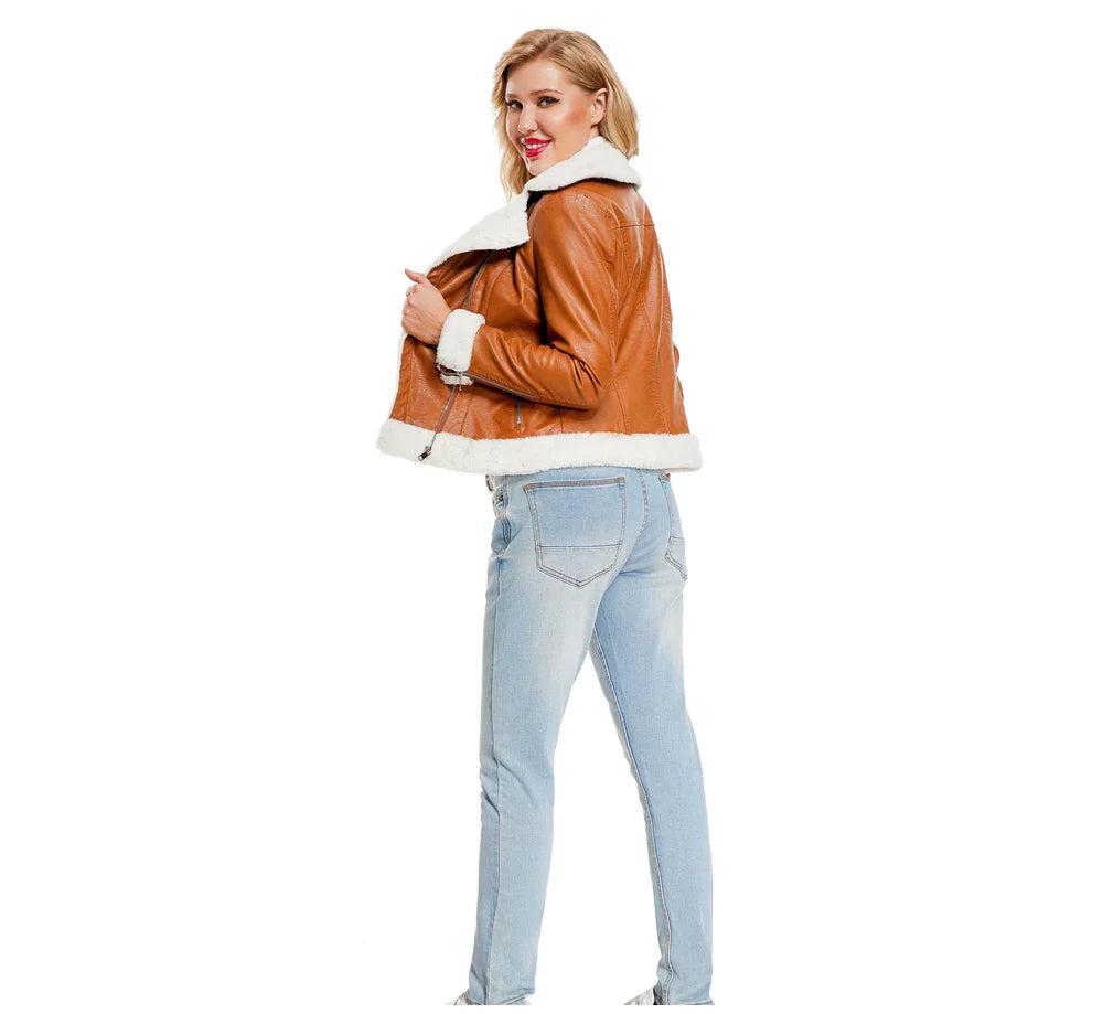 Women's Leather Jacket – Timeless Style and Durability.