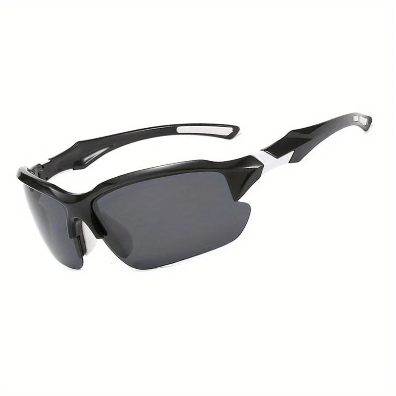 Wind-Defying Polarized Sports Sunglasses white