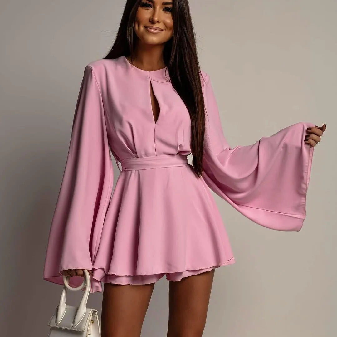 Women's Mini Dress - Aurora Vella Style Pink