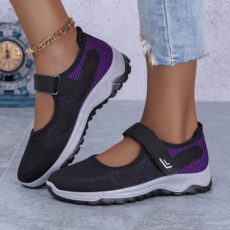 Women's Breathable Lightweight Summer Sneakers PURPLE