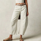 Ruby Wide leg Jeans White
