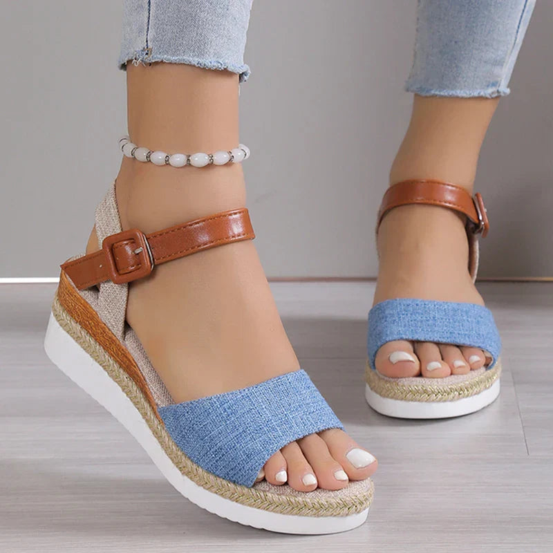 Women's Summer Wedge Sandals - Isla Style-MODAUTLET