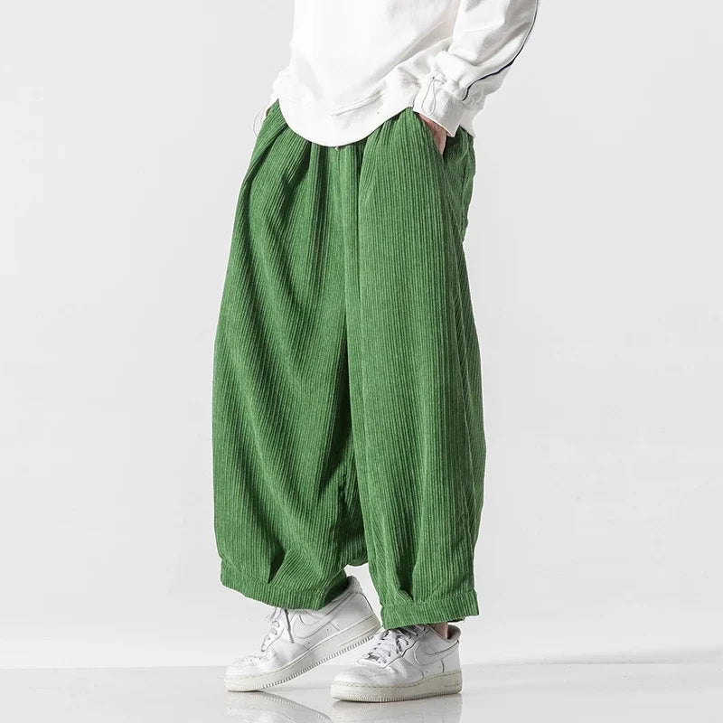 Men's Corduroy Oxford Pants-MODAUTLET