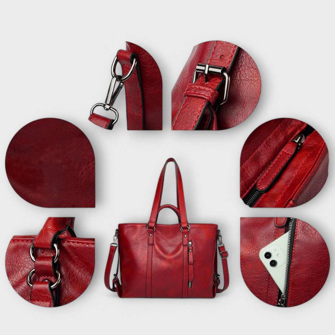 Olívia | Women's Large Leather Handbag