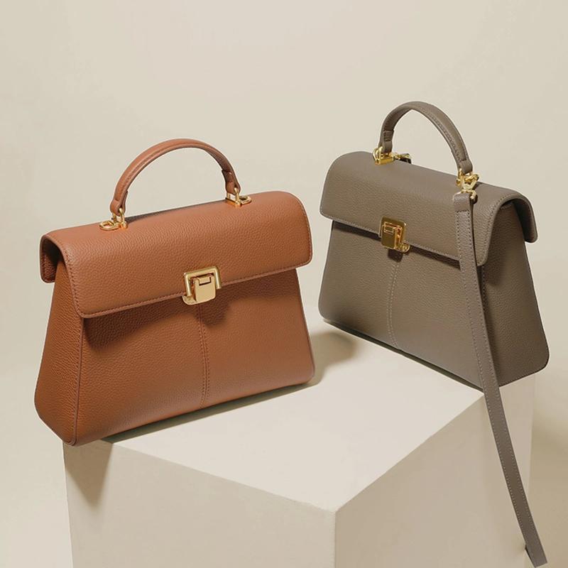 Structured Top Handle Handbag for Women – Elegant Everyday Style-MODAUTLET