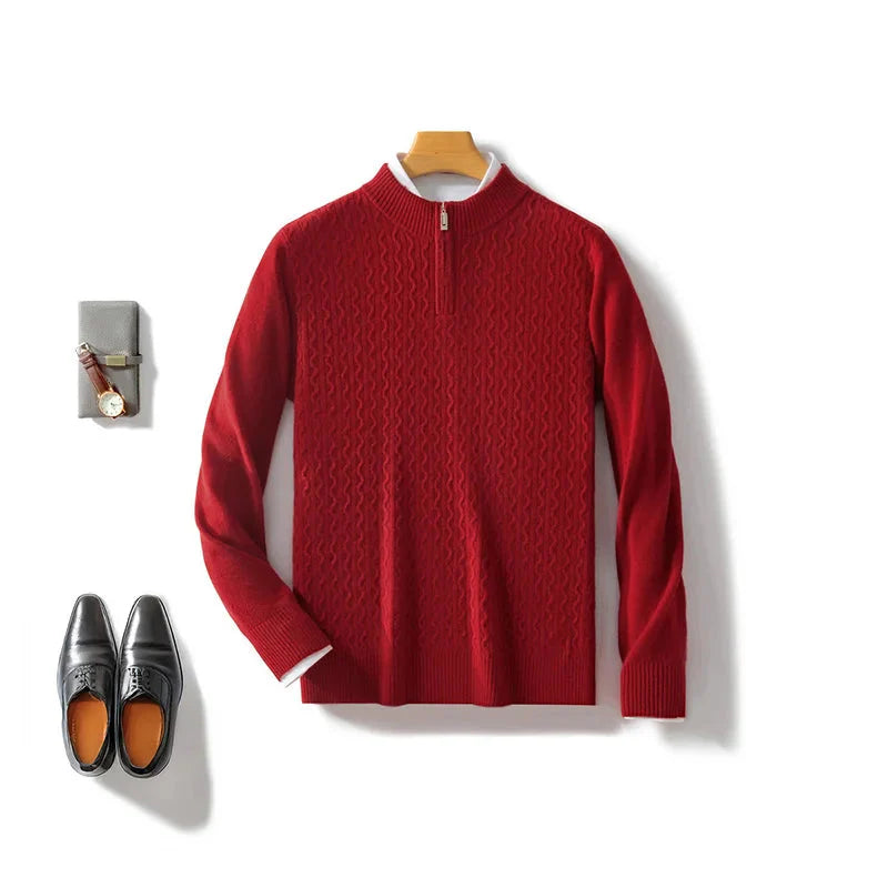 Men's Cashmere Sweater - Luxurious Comfort and Style
