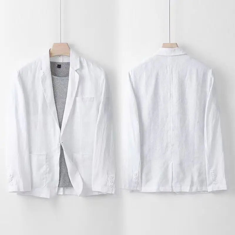 Linen Suit Set For Men Breathable Comfort Luxury-MODAUTLET