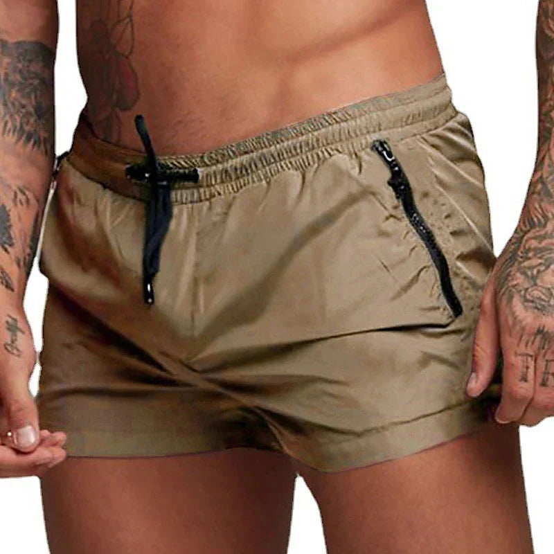 Men's Quick-Dry Swim Trunks Khaki