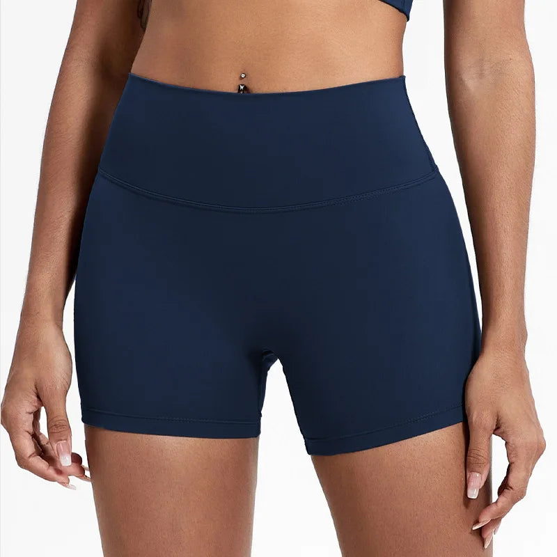 Women's Summer High Waist Buttock Lift Cycling and Workout Shorts
