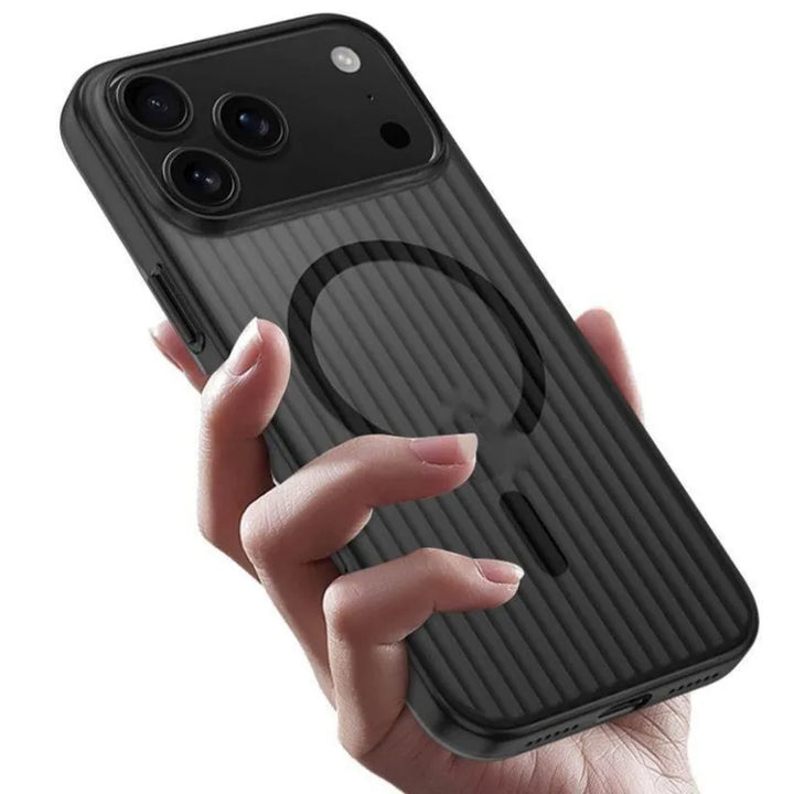 MagSafe Compatible iPhone Case with Ripple Design-MODAUTLET