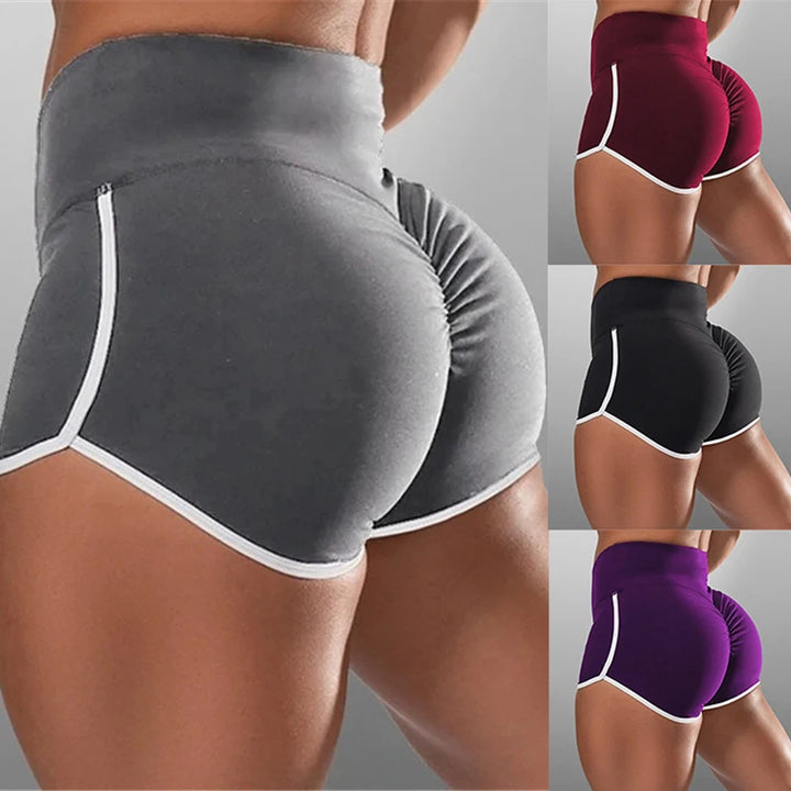 Women's Summer Fitness Shorts for Gym Yoga Casual Low Waist Stretchy