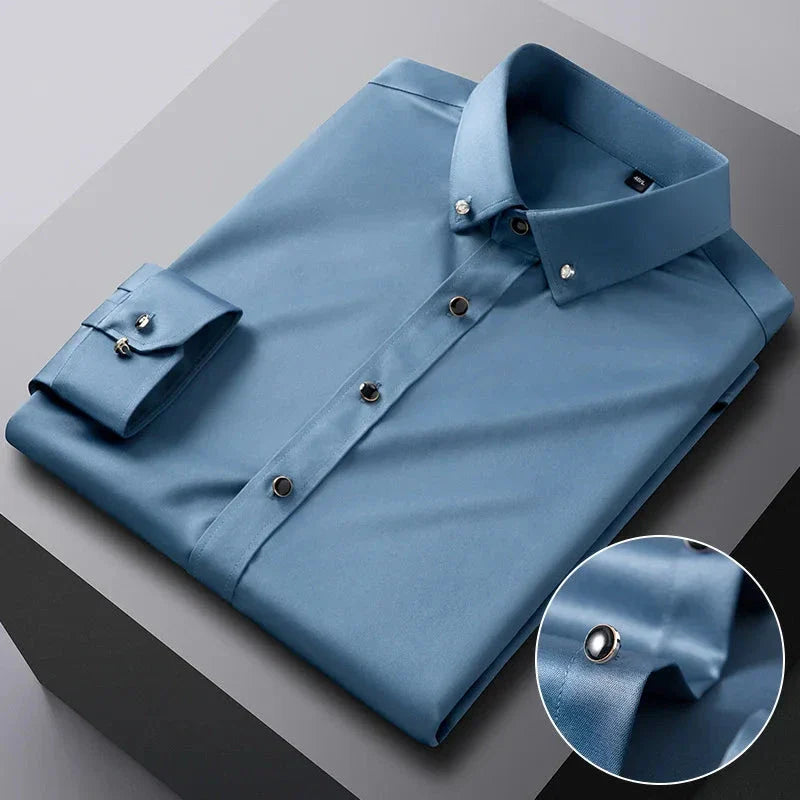 Men's Luxe Dress Shirt-MODAUTLET