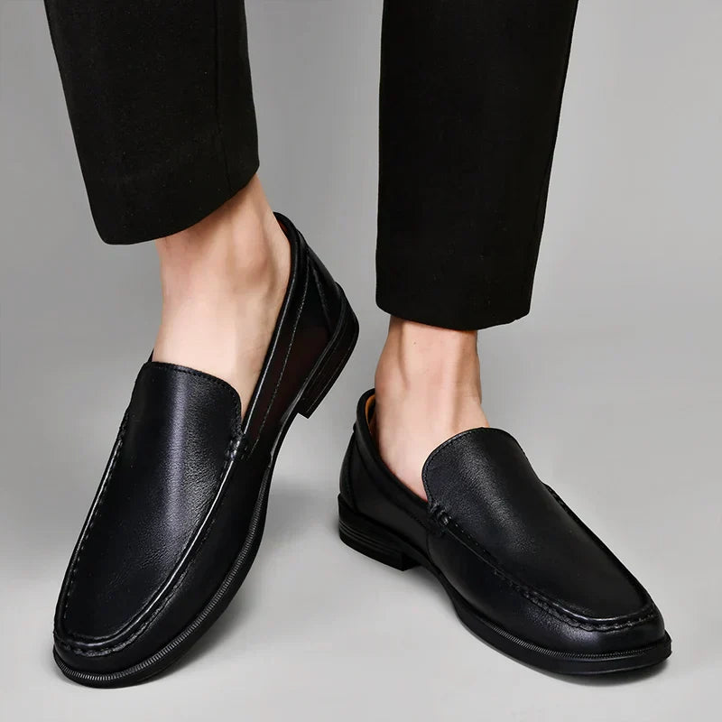 Men's Classic Chic Genuine Leather Loafers-MODAUTLET