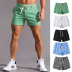 Mens Cotton Shorts Breathable Summer Casual Comfort Fit