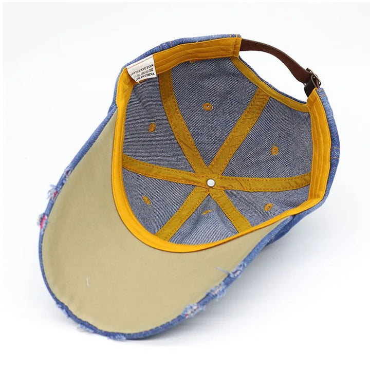 Stylish Denim Cap for Everyday Wear-MODAUTLET