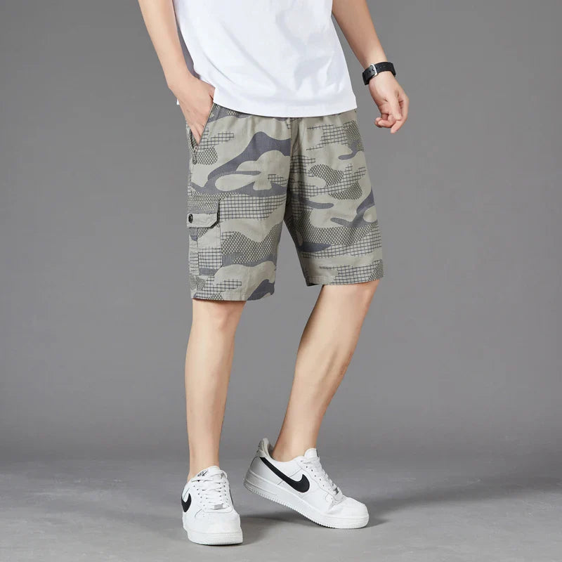 Men's Retro Camouflage Shorts